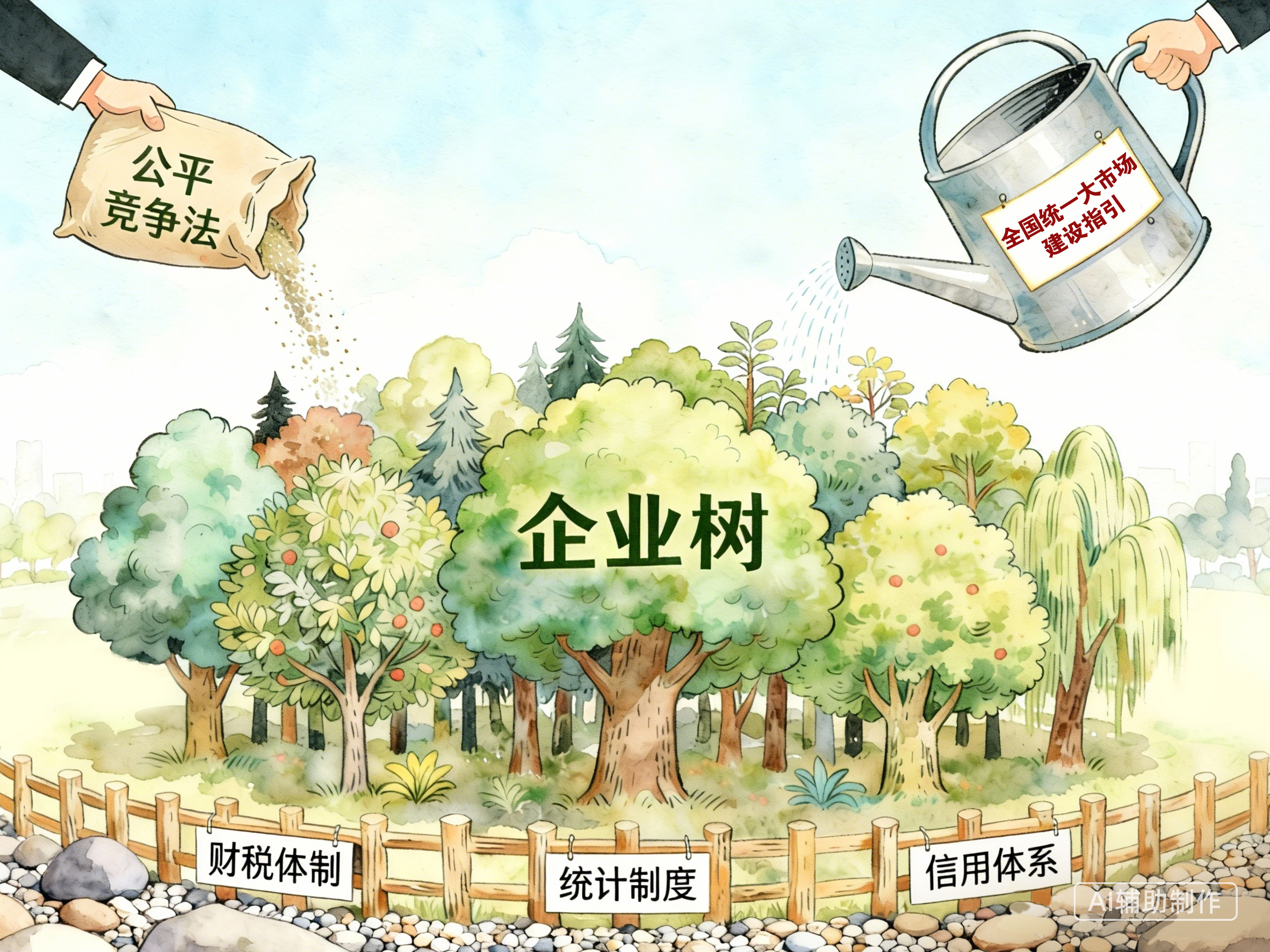 理响中国·漫评全国统一大市场 | 规则清 树自茂