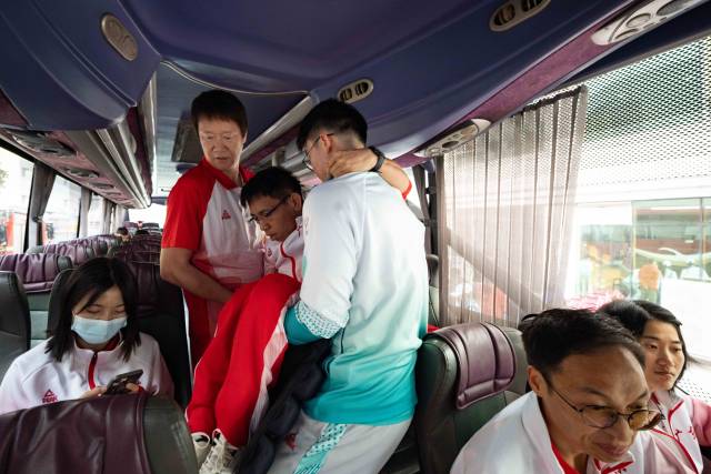 轮椅上的“剑客” 轮椅上的“剑客”