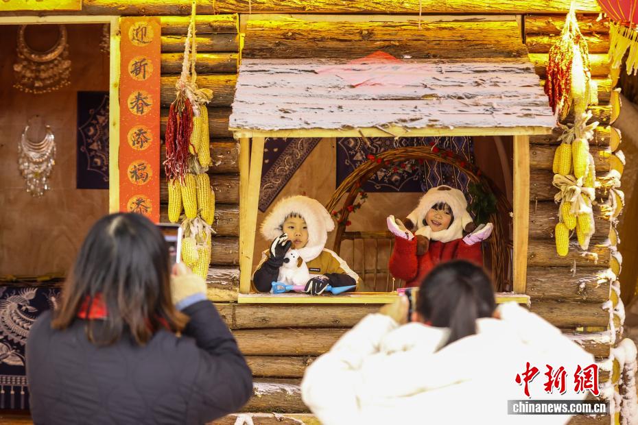 贵州六盘水：“南国雪乡”吸引游客