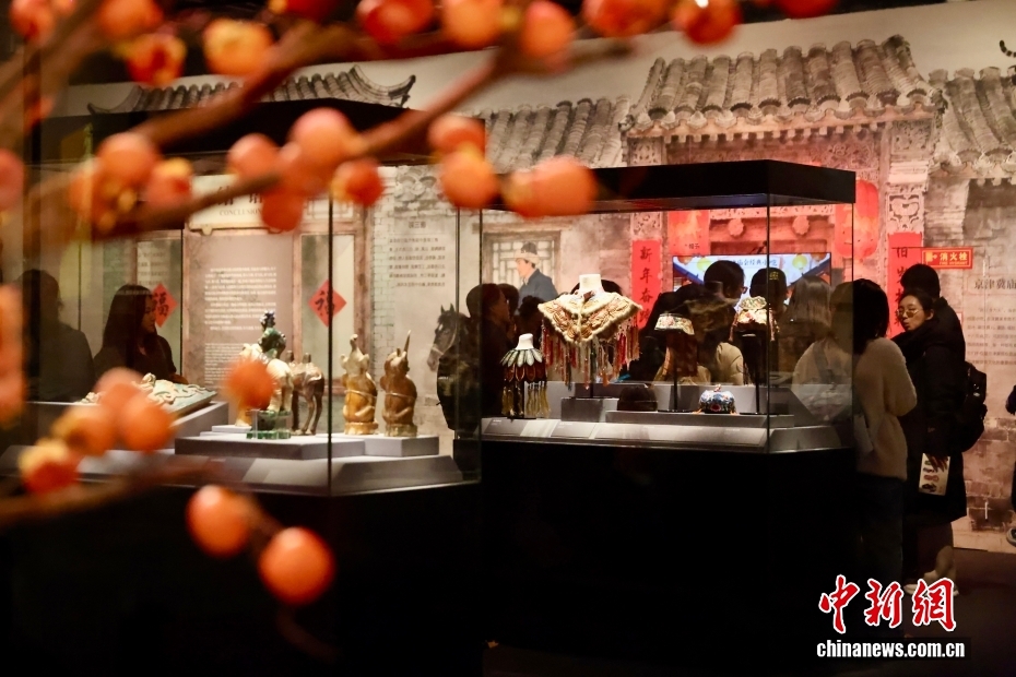 博物馆里“逛”庙会 京津冀庙会文化展再现市井烟火