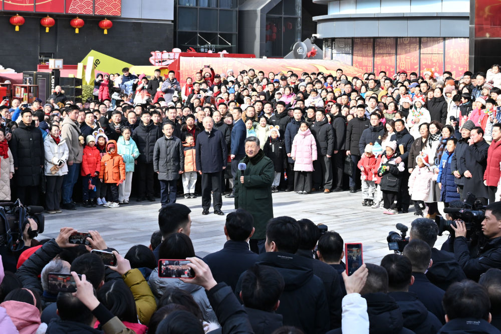 总书记北京考察｜记者手记：春擂奋进鼓，跃马赴新程
