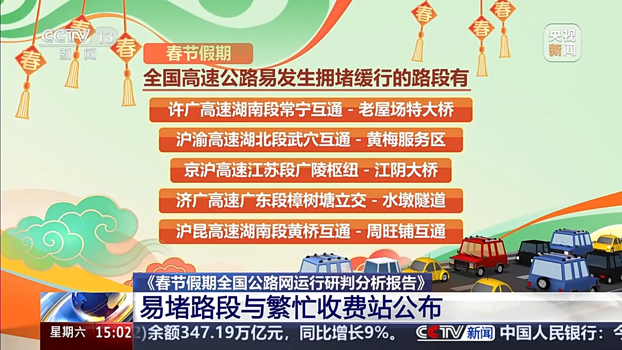 春节假期公路网运行情况如何?一文了解最新报告顺畅出行