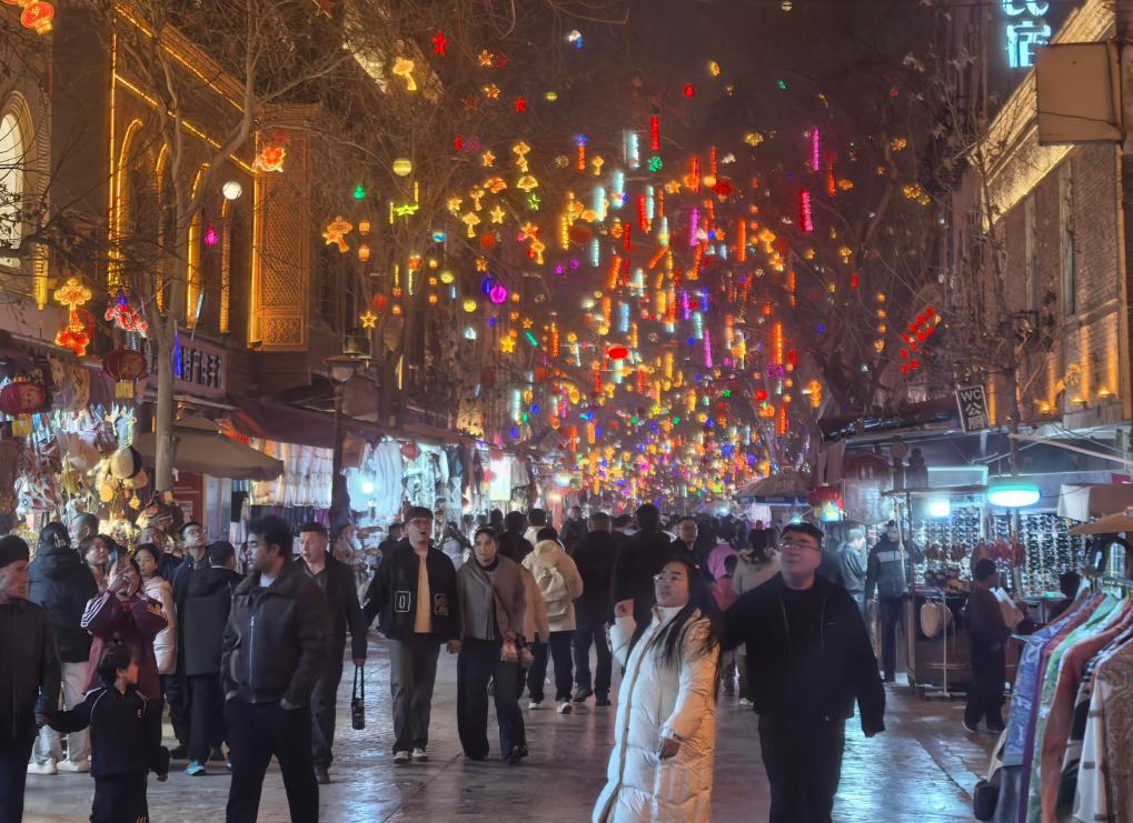 新疆喀什春节迎旅游热潮