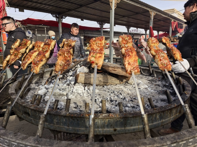 新疆喀什春节迎旅游热潮