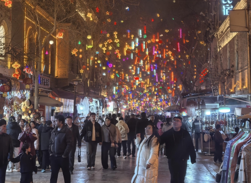 新疆喀什春节迎旅游热潮