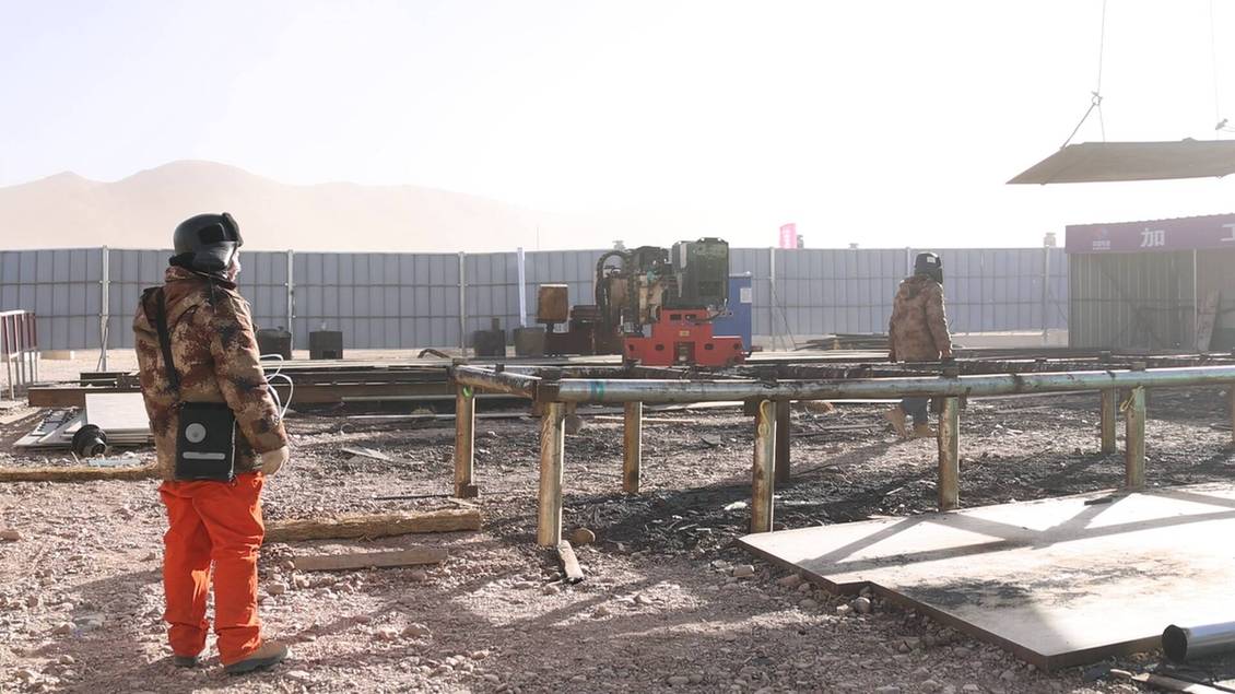 【新春走基层】“搭积木”闯三大难关 4650米“生命禁区”绽放“太阳花”