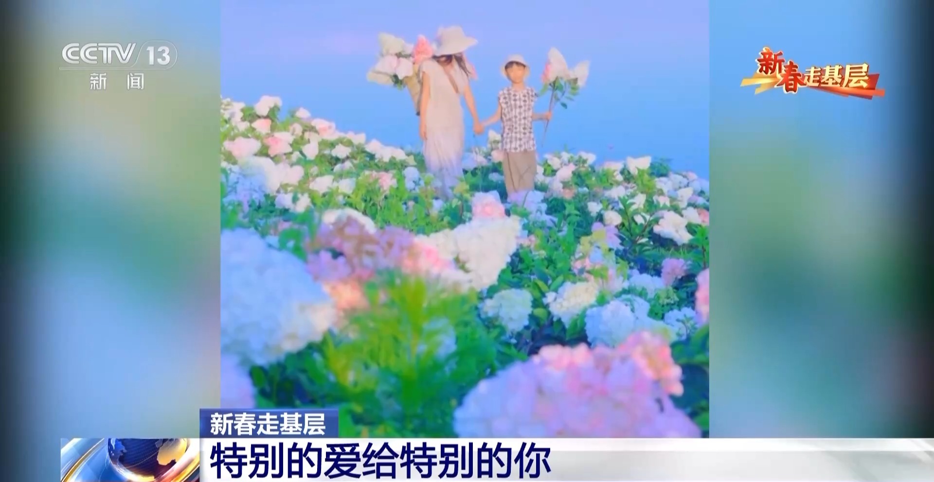 新春走基层丨千里花香递温情 特别的爱给特别的你 新春走基层丨千里花香递温情 特别的爱给特别的你