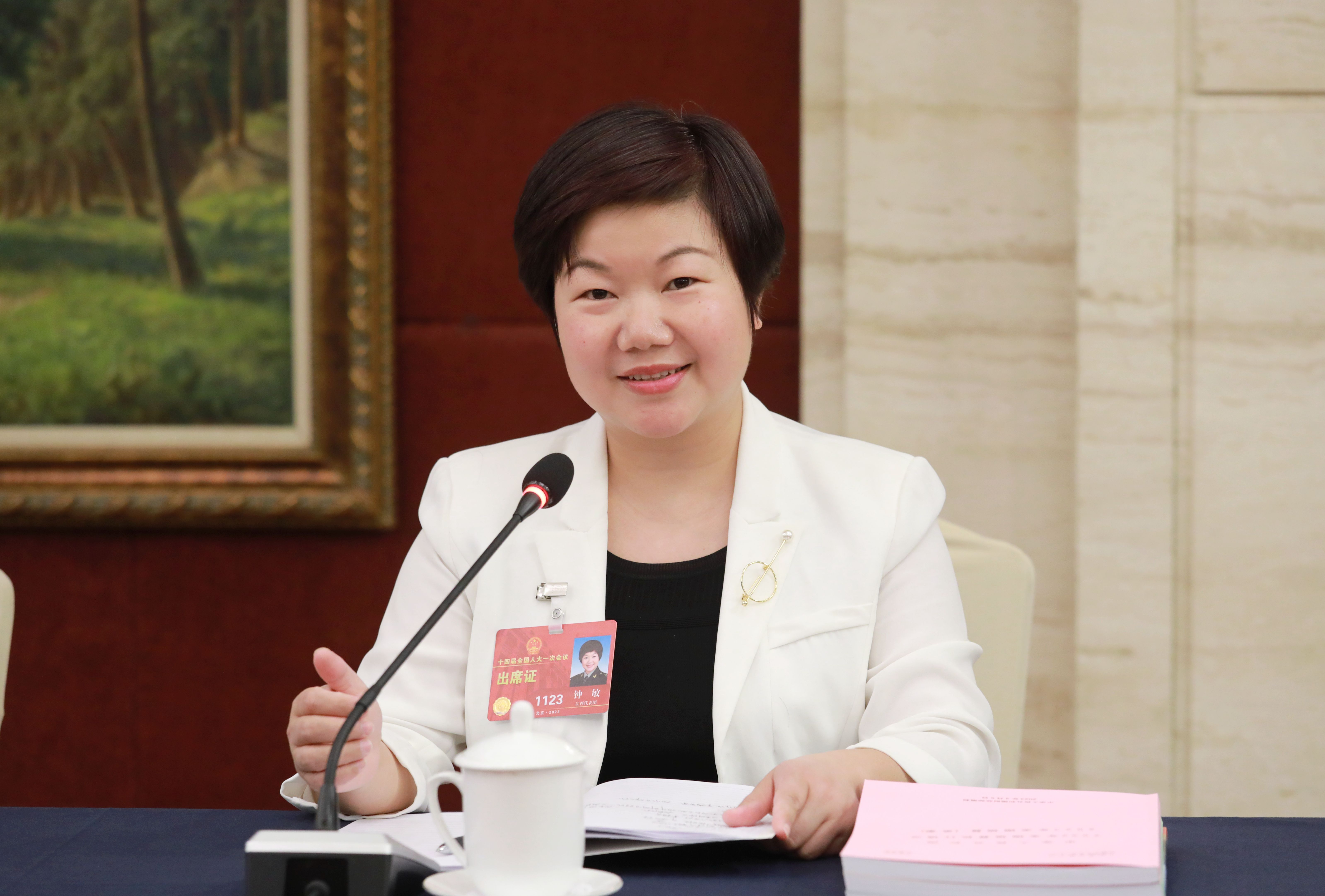 【说说我的履职故事】全国人大代表钟敏：推动红色基因赓续传承