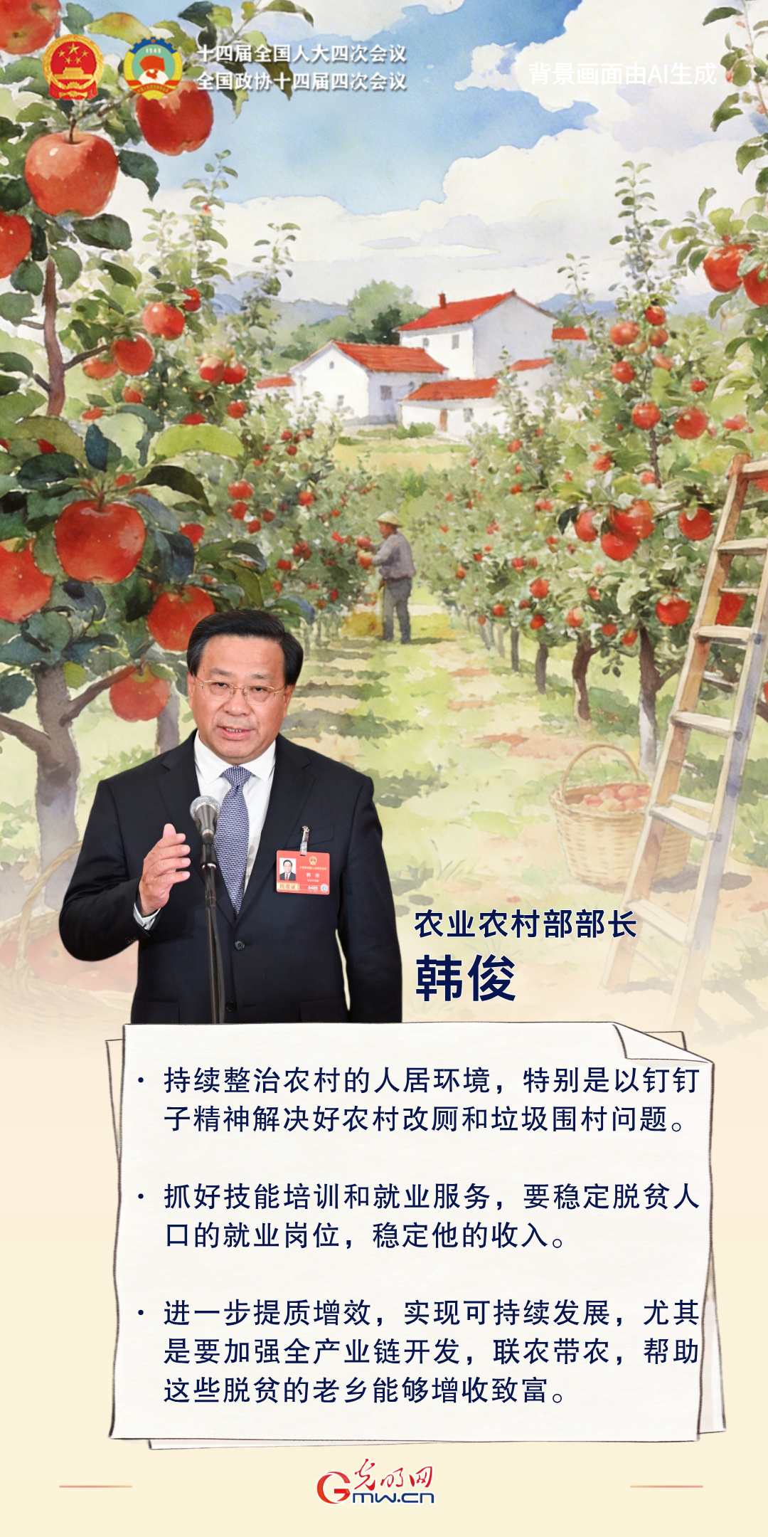 通道“绘”声丨展望“十五五” 部长通道上提到这些民生红包