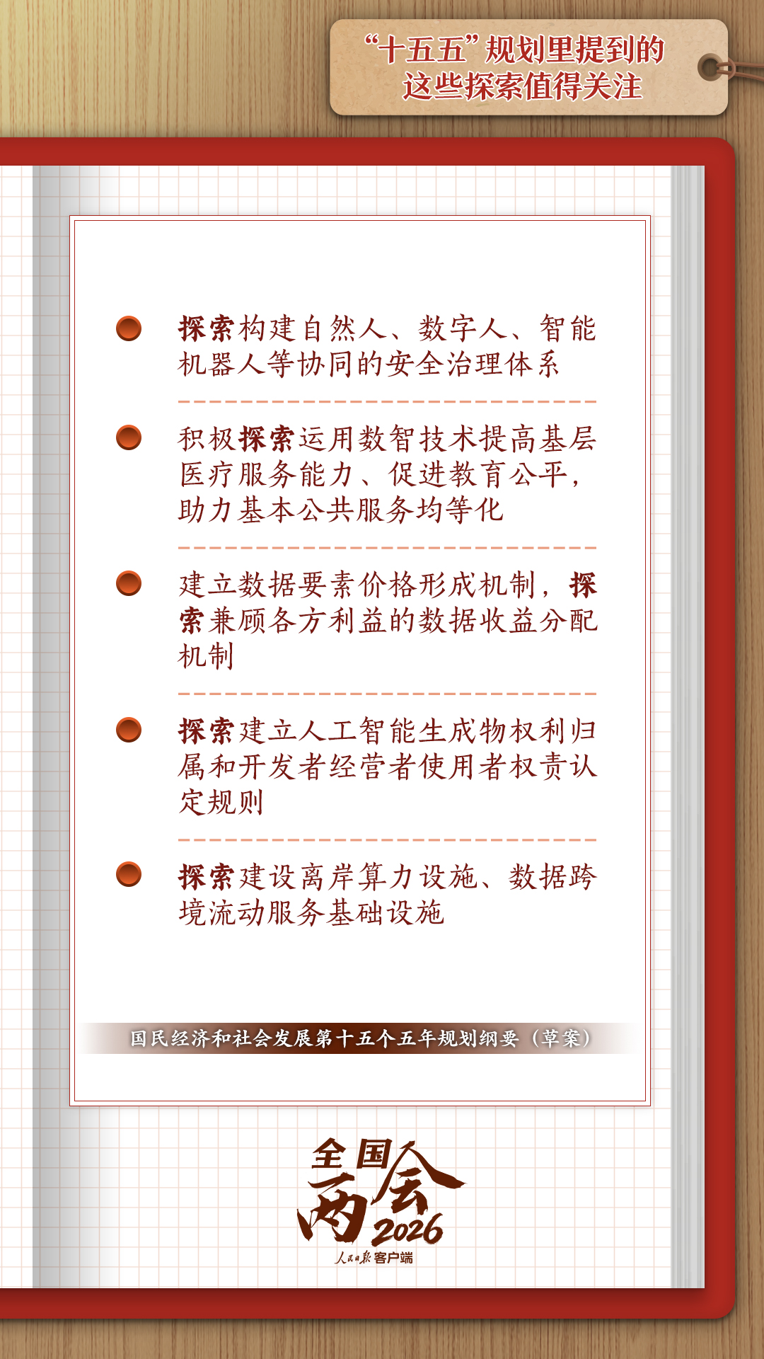 “十五五”规划里提到的这些探索值得关注