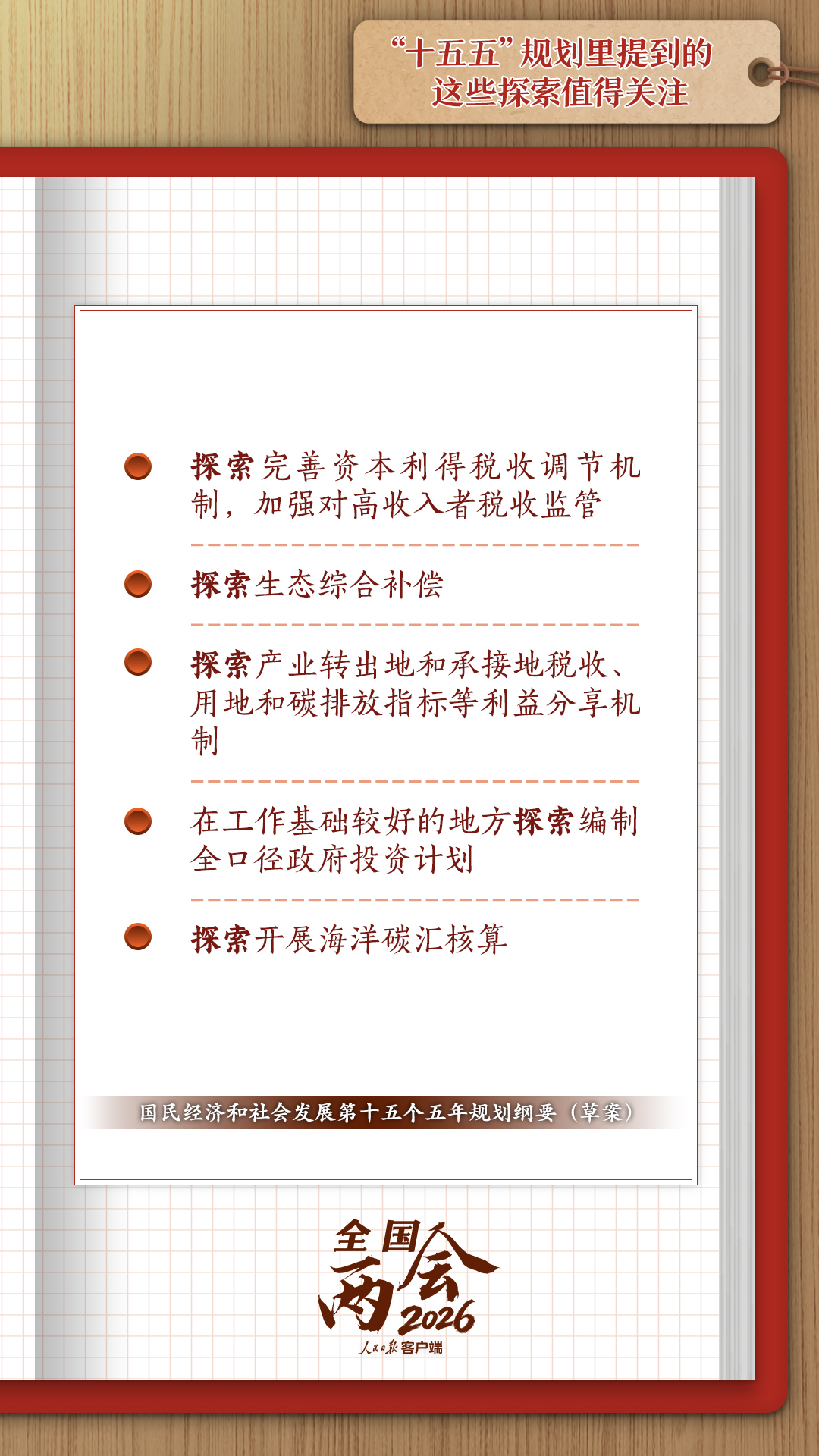 “十五五”规划里提到的这些探索值得关注