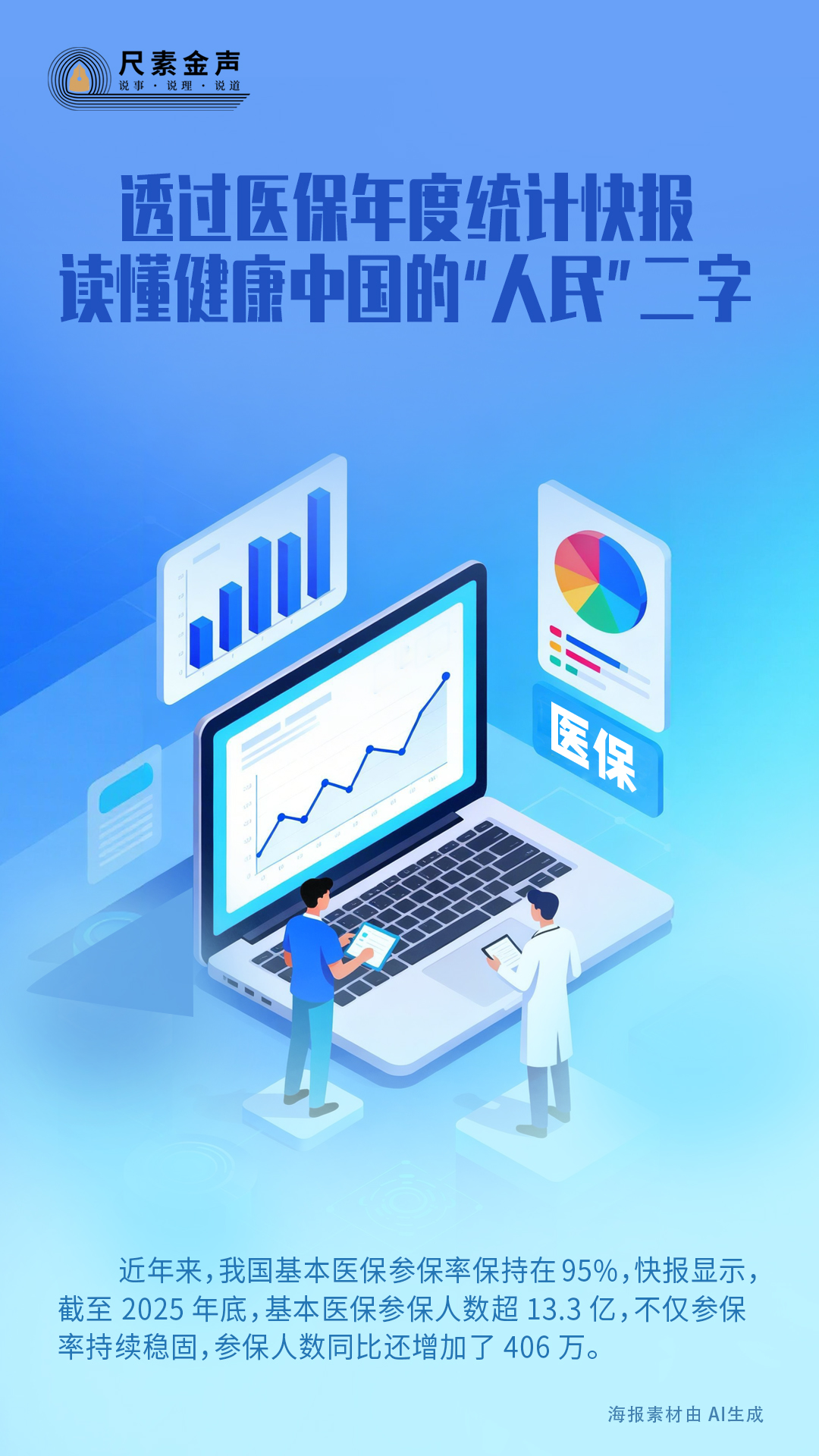 尺素金声｜透过医保年度统计快报，读懂健康中国的“人民”二字