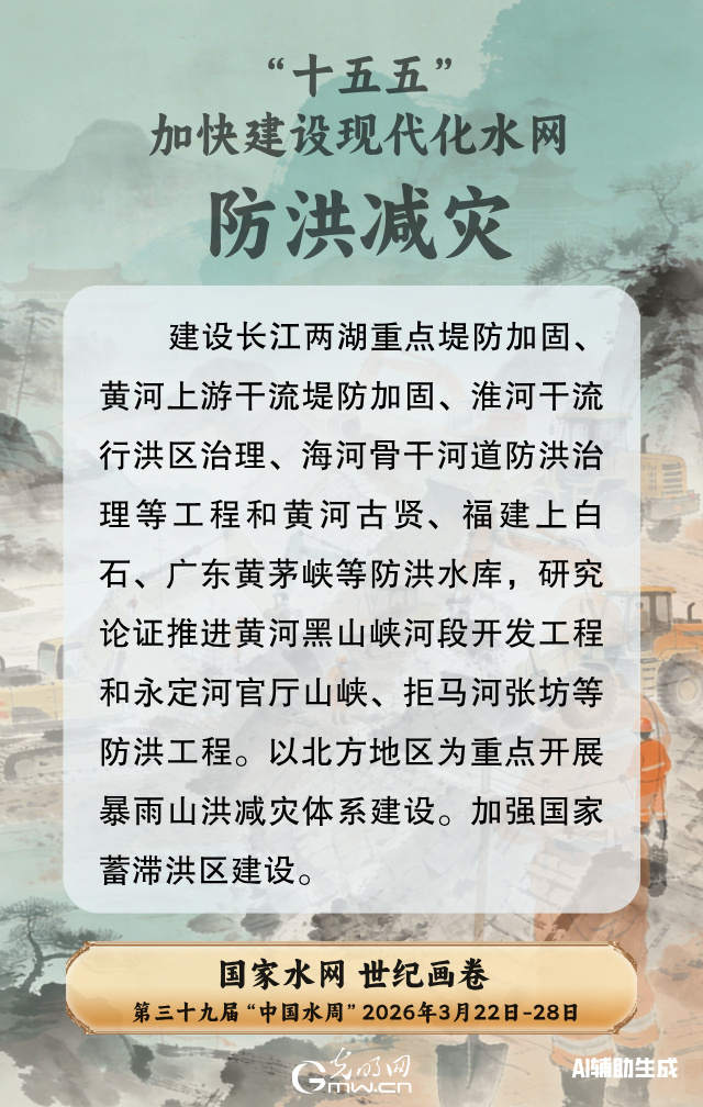 国家水网 世纪画卷丨加快建设现代化水网 “十五五”这些水利工程值得期待