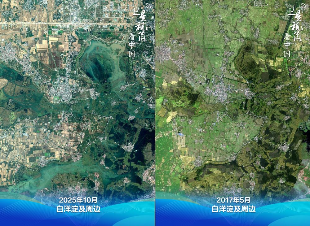 卫星见证“未来之城”大变化