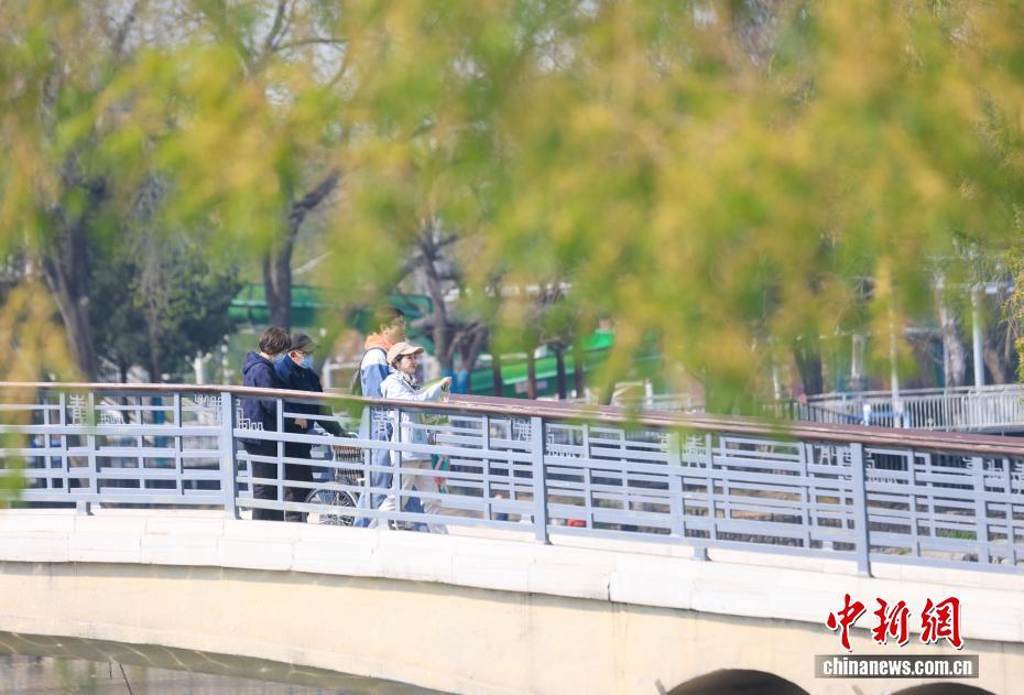 清明假期 各地民众踏青享受户外时光 清明假期 各地民众踏青享受户外时光