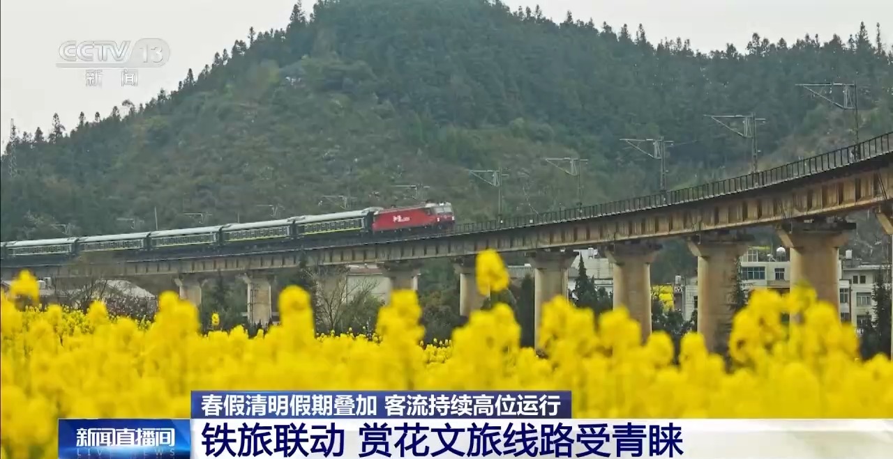 视频丨“春假+清明”叠加 客流持续高位运行