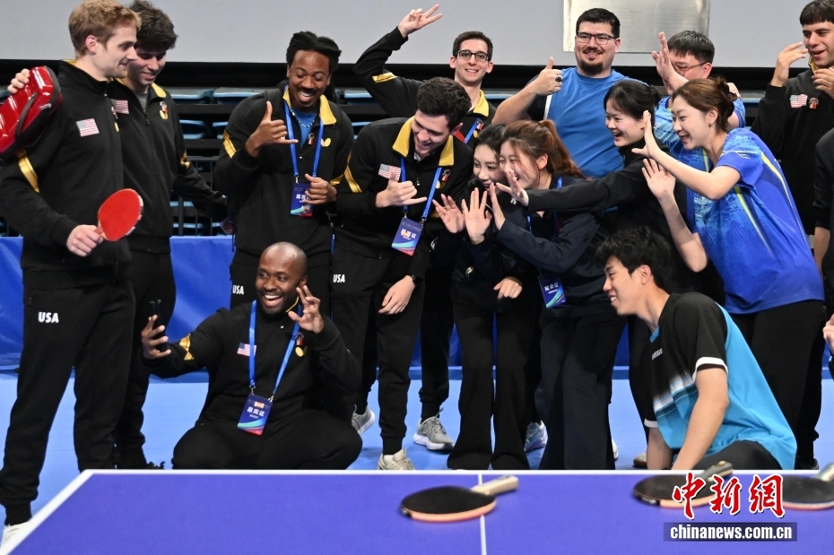 中美“乒乓外交”55周年纪念大会暨中美青少年体育交流系列活动启动仪式在京举行