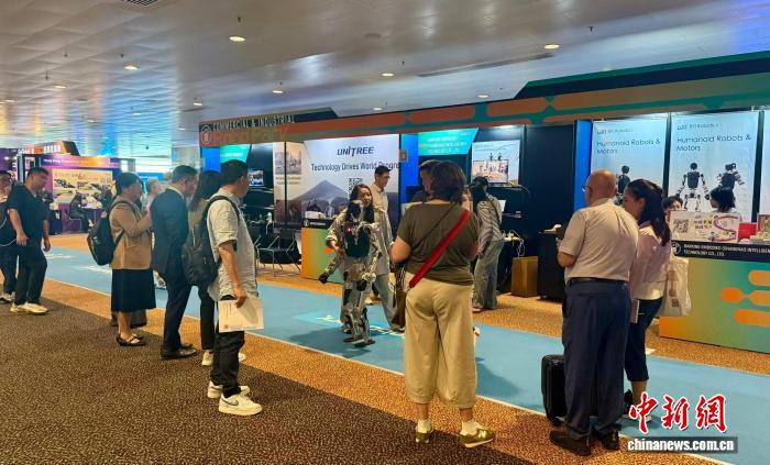 （机遇香港）香港国际创科展：中国机器人展示“出海”新名片