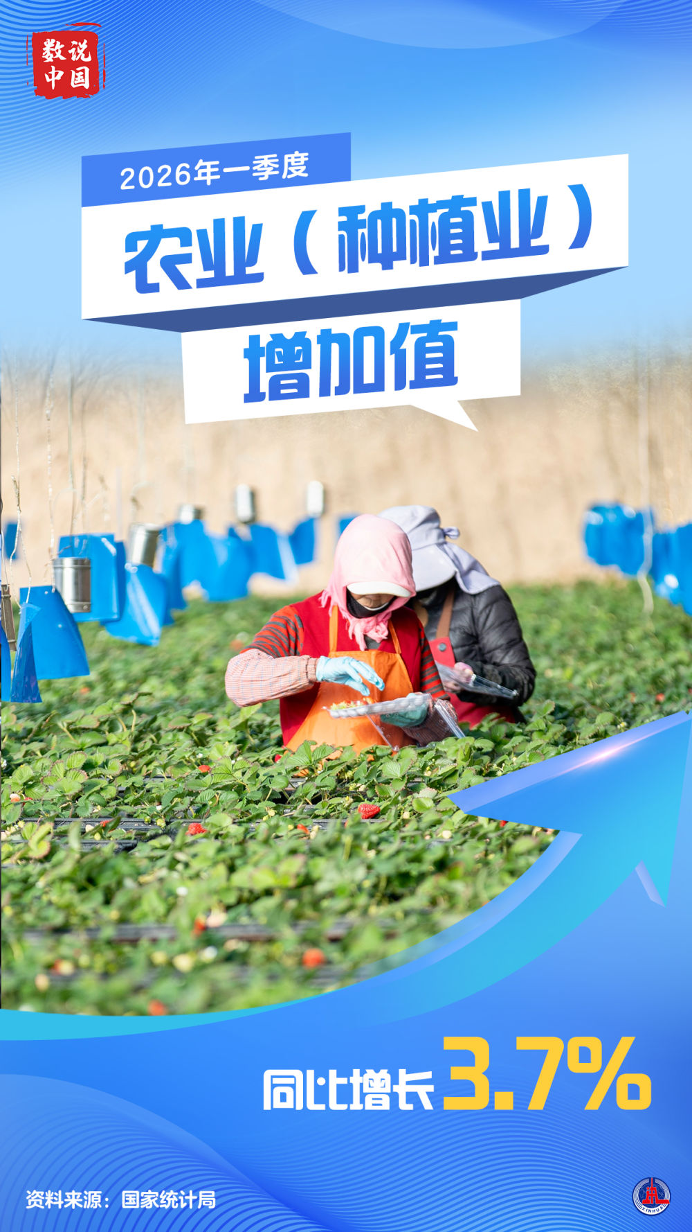 数说中国丨2026年一季度中国GDP同比增长5.0%