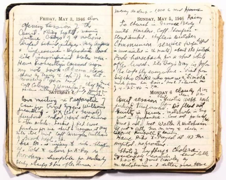 尘封八十载的东京审判历史证言——首批调查南京大屠杀的国际检察官萨顿日记发现始末