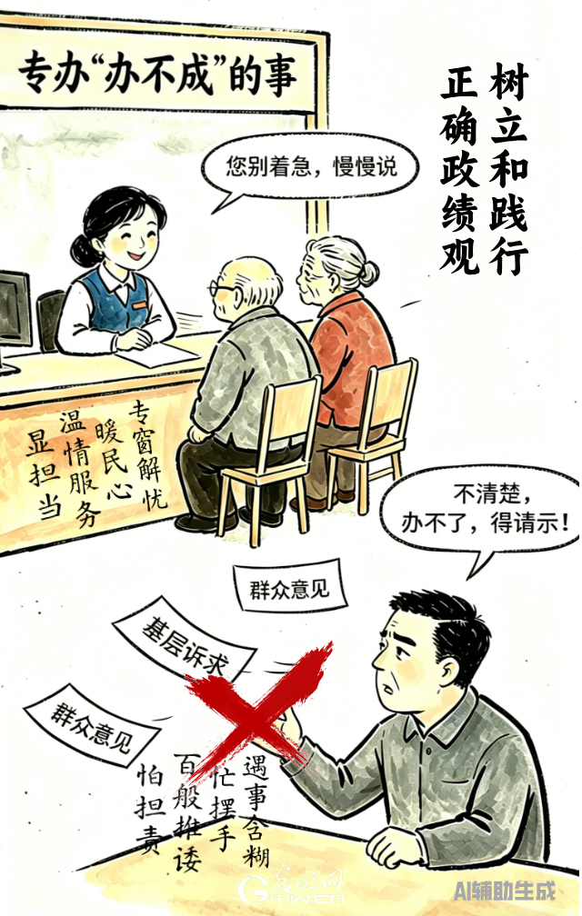 漫谈“政绩观”| 破除“三不沾”创造让群众看到变化、得到实惠的实绩