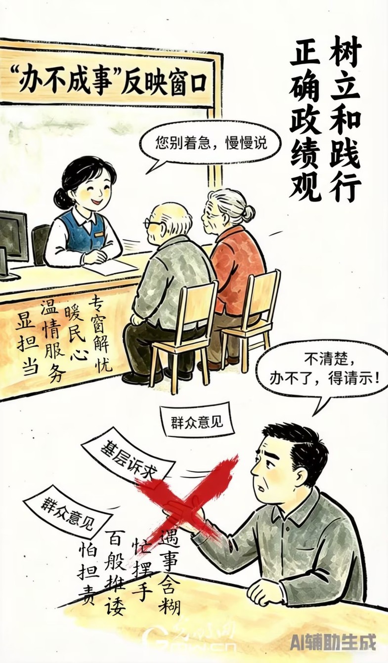 漫谈“政绩观”| 破除“三不沾” 创造让群众看到变化、得到实惠的实绩