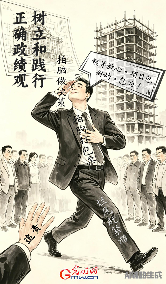 漫谈“政绩观”| 警惕“三拍”干部 纠治虚假政绩