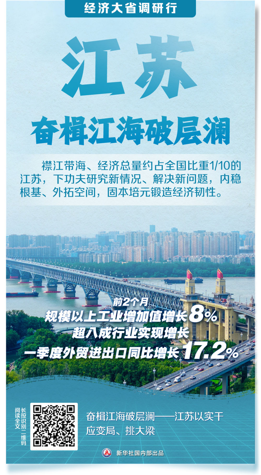 新华社系列调研报道：经济大省更加有力有效挑起大梁
