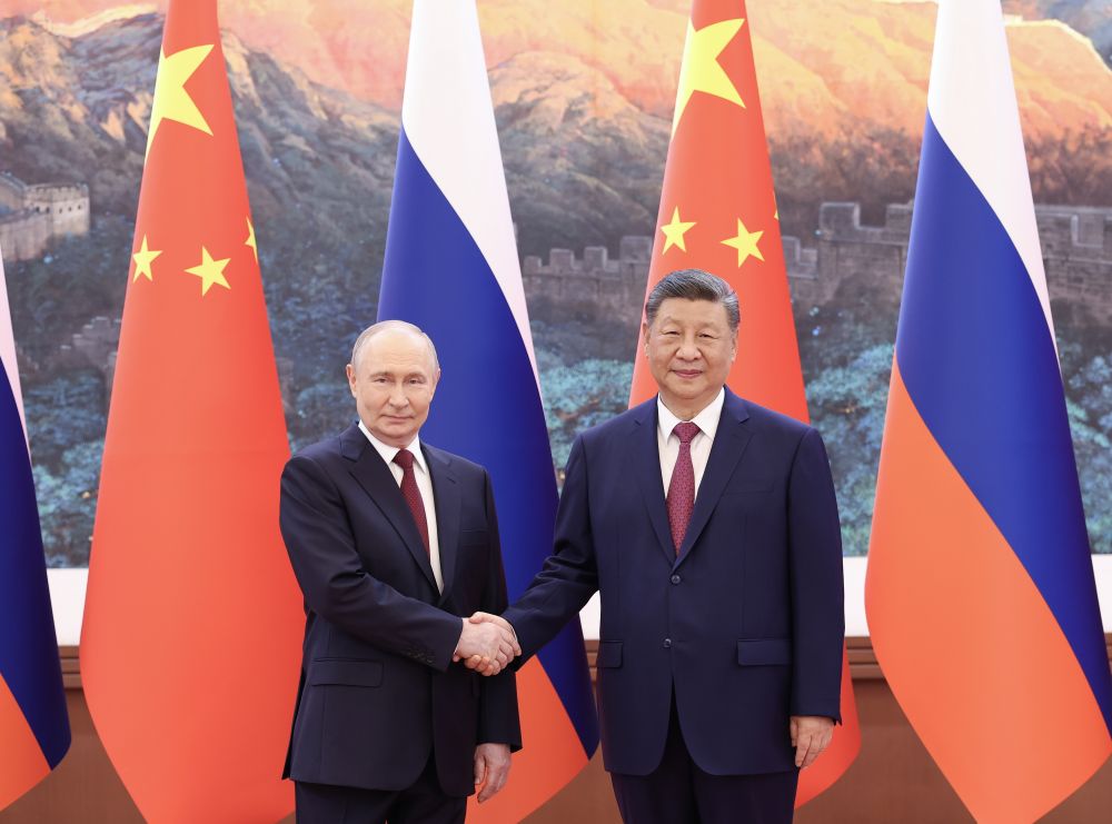 新华图讯丨习近平同俄罗斯总统普京会谈