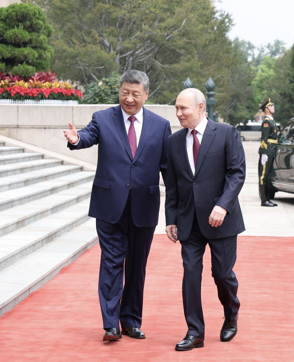 新华图讯丨习近平同俄罗斯总统普京会谈