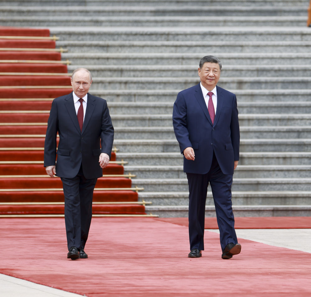 新华图讯丨习近平同俄罗斯总统普京会谈