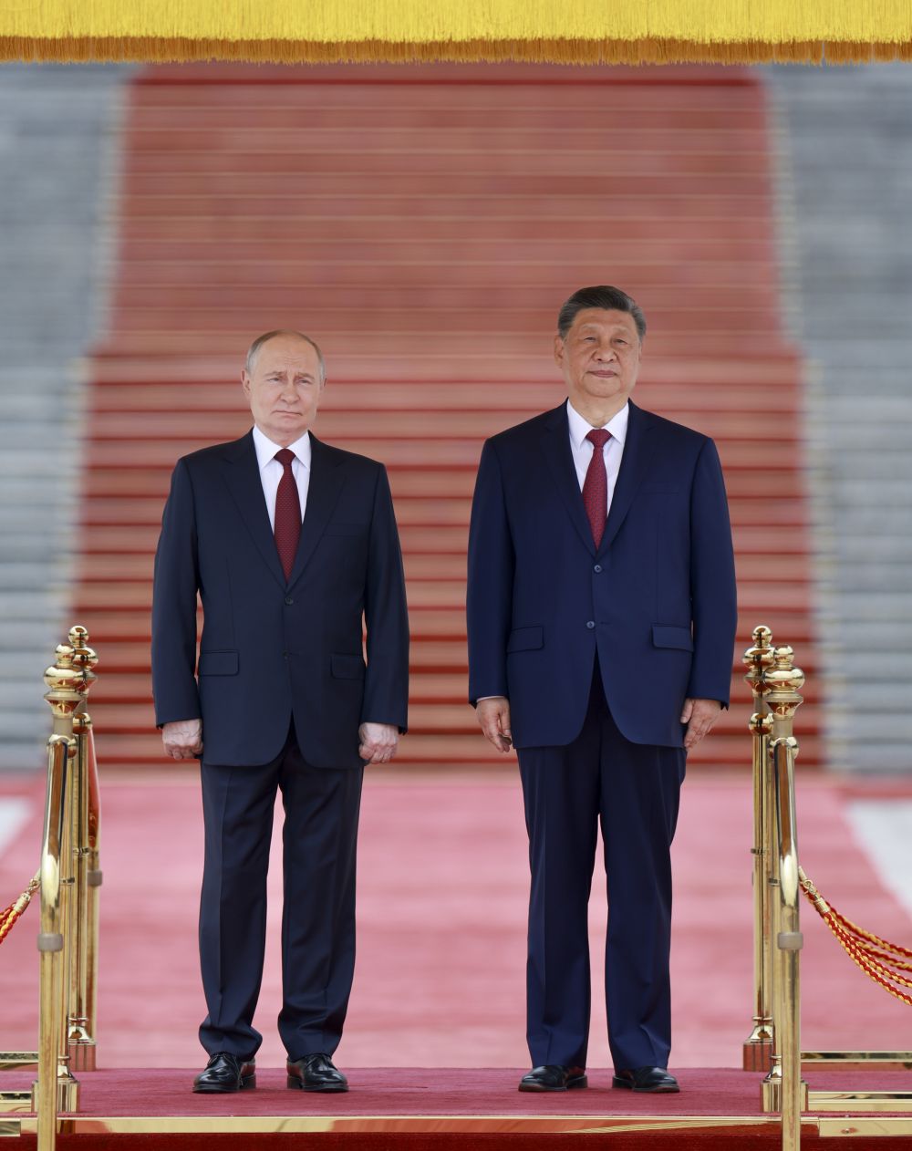 新华图讯丨习近平同俄罗斯总统普京会谈