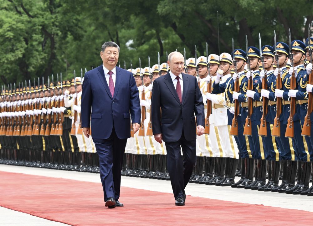 新华图讯丨习近平同俄罗斯总统普京会谈