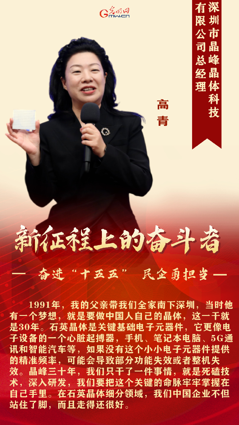 新征程上的奋斗者丨奋进“十五五” 5位民营企业家代表共话创新与担当