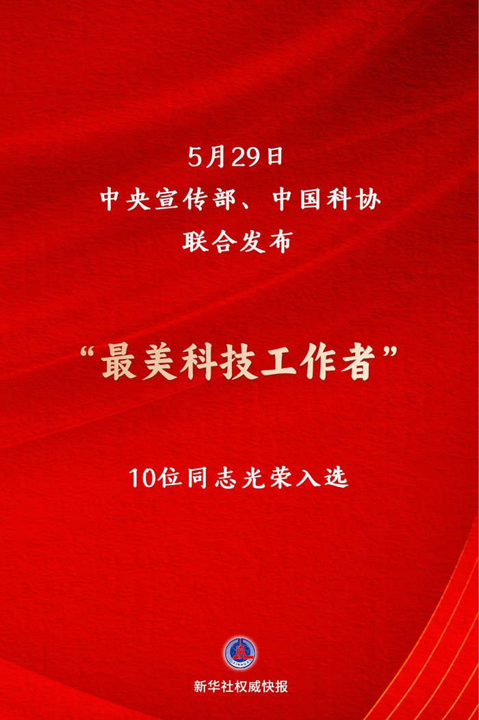致敬科技楷模 “最美科技工作者”发布
