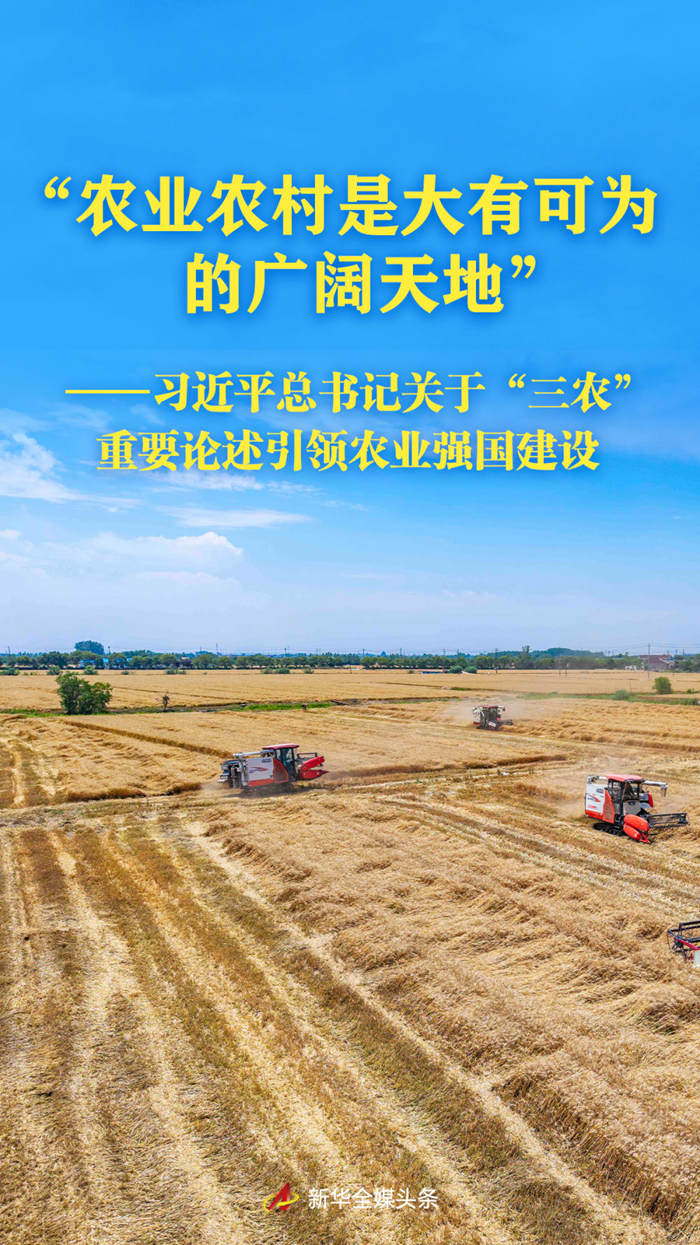 习近平总书记关于“三农”重要论述引领农业强国建设