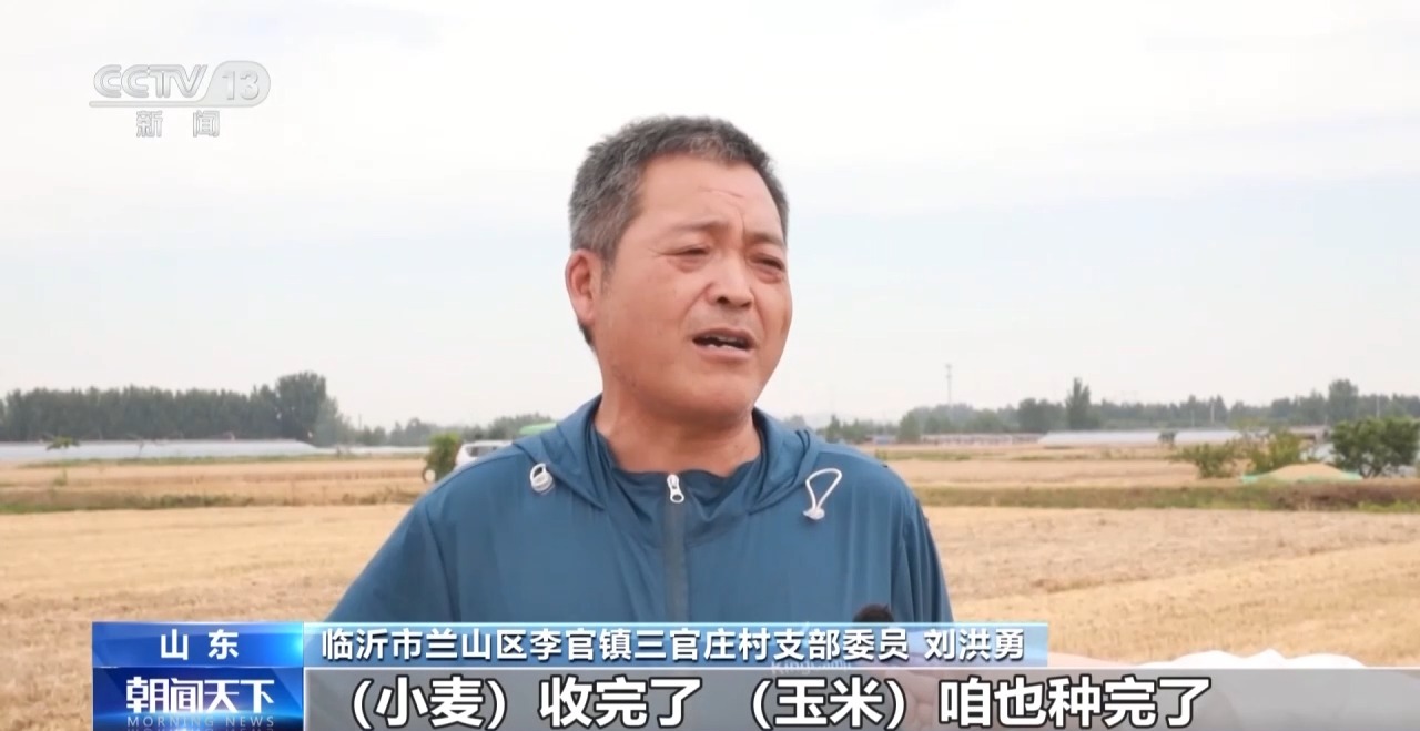 视频丨全国小麦收获进度已过七成 夏播粮食进度过四成