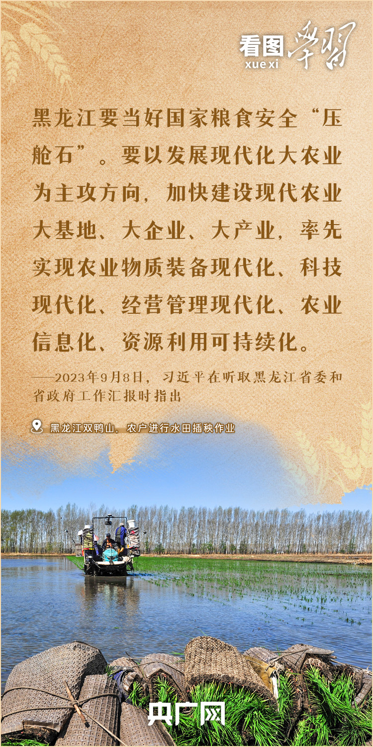 看图学习丨当好粮食安全“压舱石” 总书记嘱托粮食大省扛稳重任
