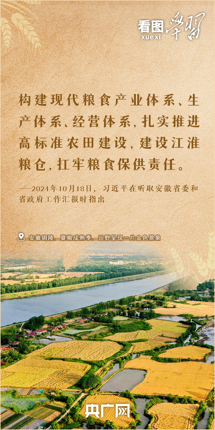 看图学习丨当好粮食安全“压舱石” 总书记嘱托粮食大省扛稳重任