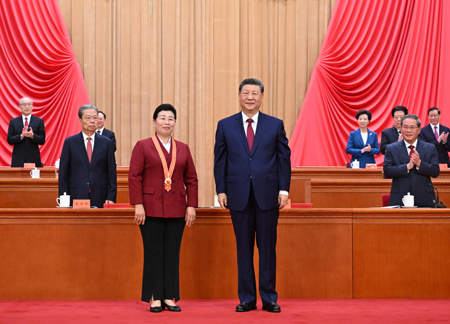 庆祝中国共产党成立105周年大会在京隆重举行