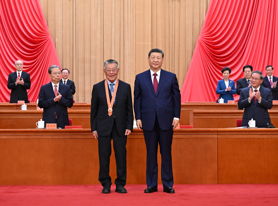 庆祝中国共产党成立105周年大会在京隆重举行