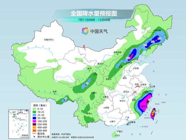 明起台风“巴威”携强风雨影响东南沿海 中东部高温范围扩大