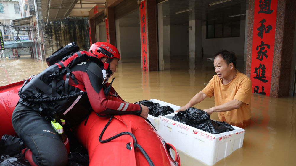 众志成城 抢险救援——广西抗洪救灾一线见闻 众志成城 抢险救援——广西抗洪救灾一线见闻