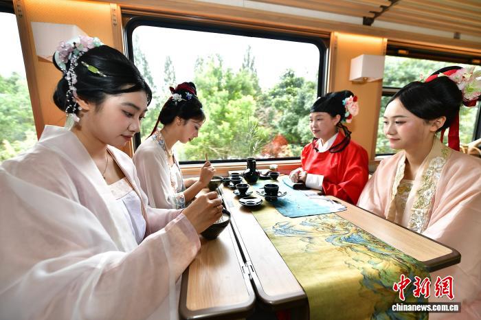 “武夷山国家公园”主题观光列车首发