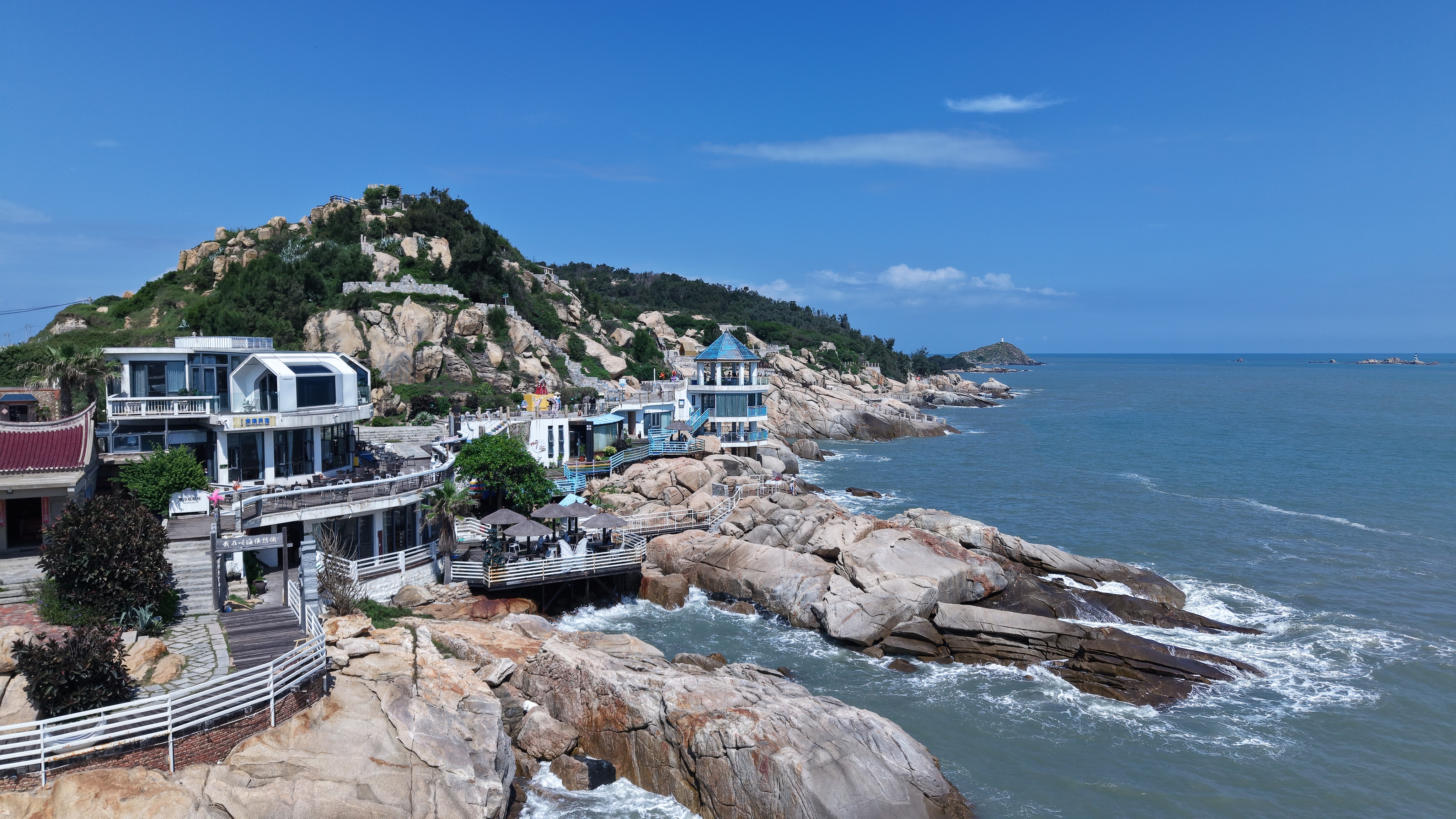 大岞村的滨海风景。李昌乾 摄