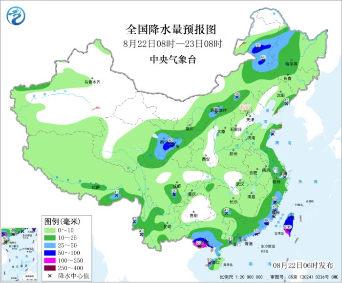 海南广西广东等地有强降雨 北方多分散性阵雨或雷阵雨