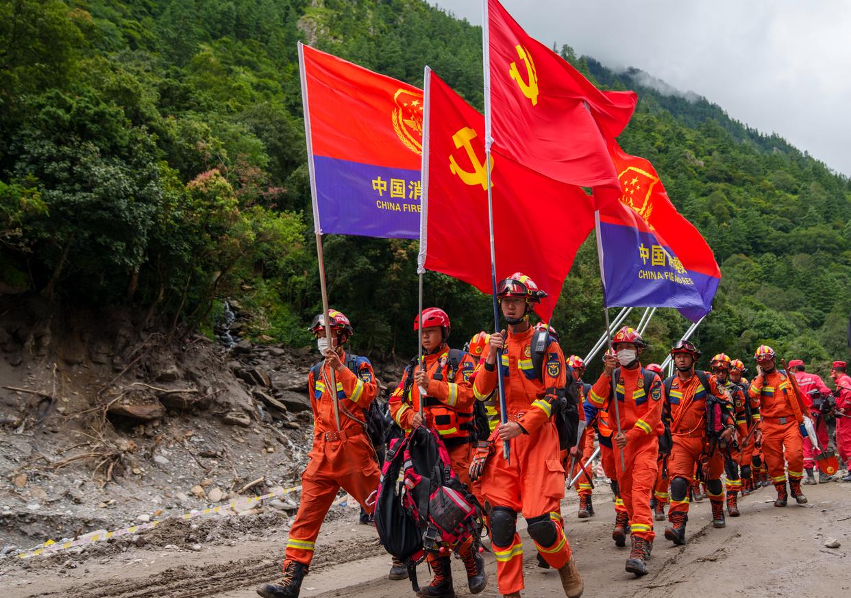 多方救援力量向核心区域挺进