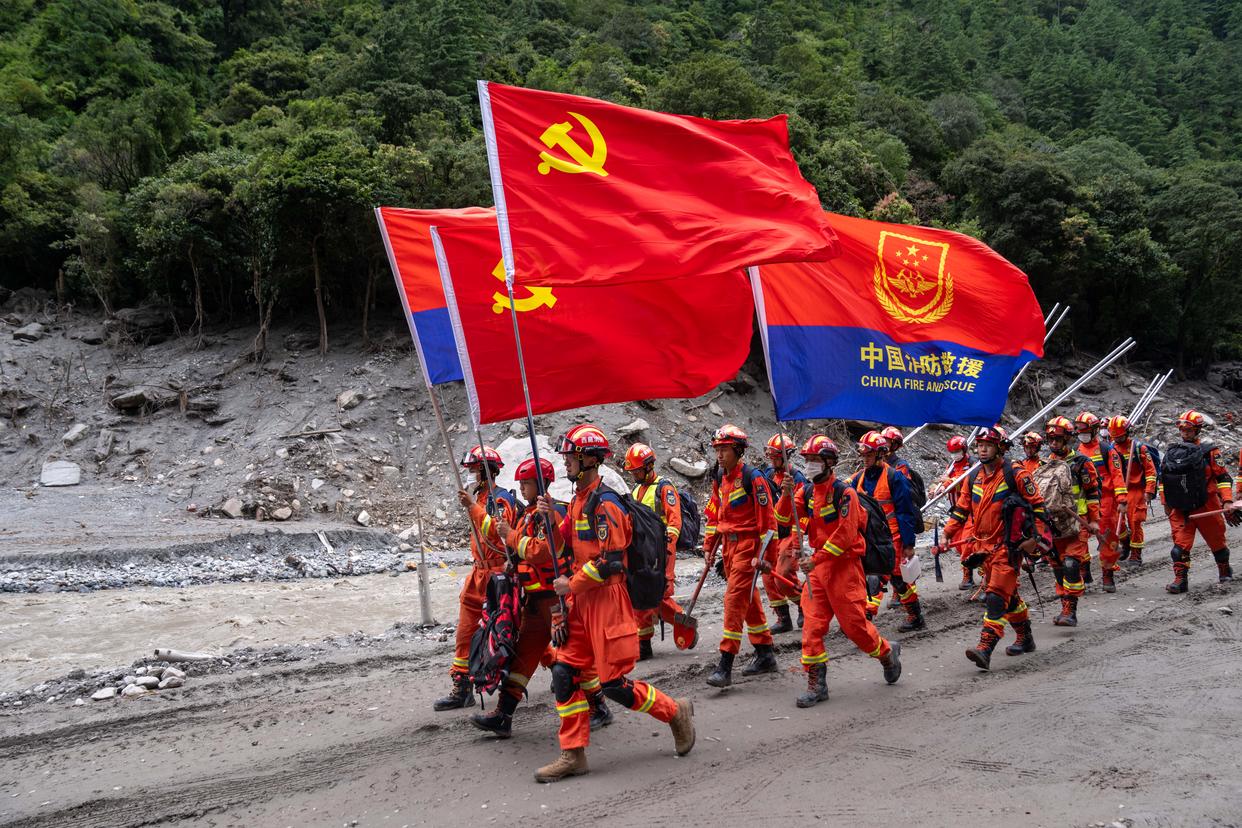 多方救援力量向核心区域挺进