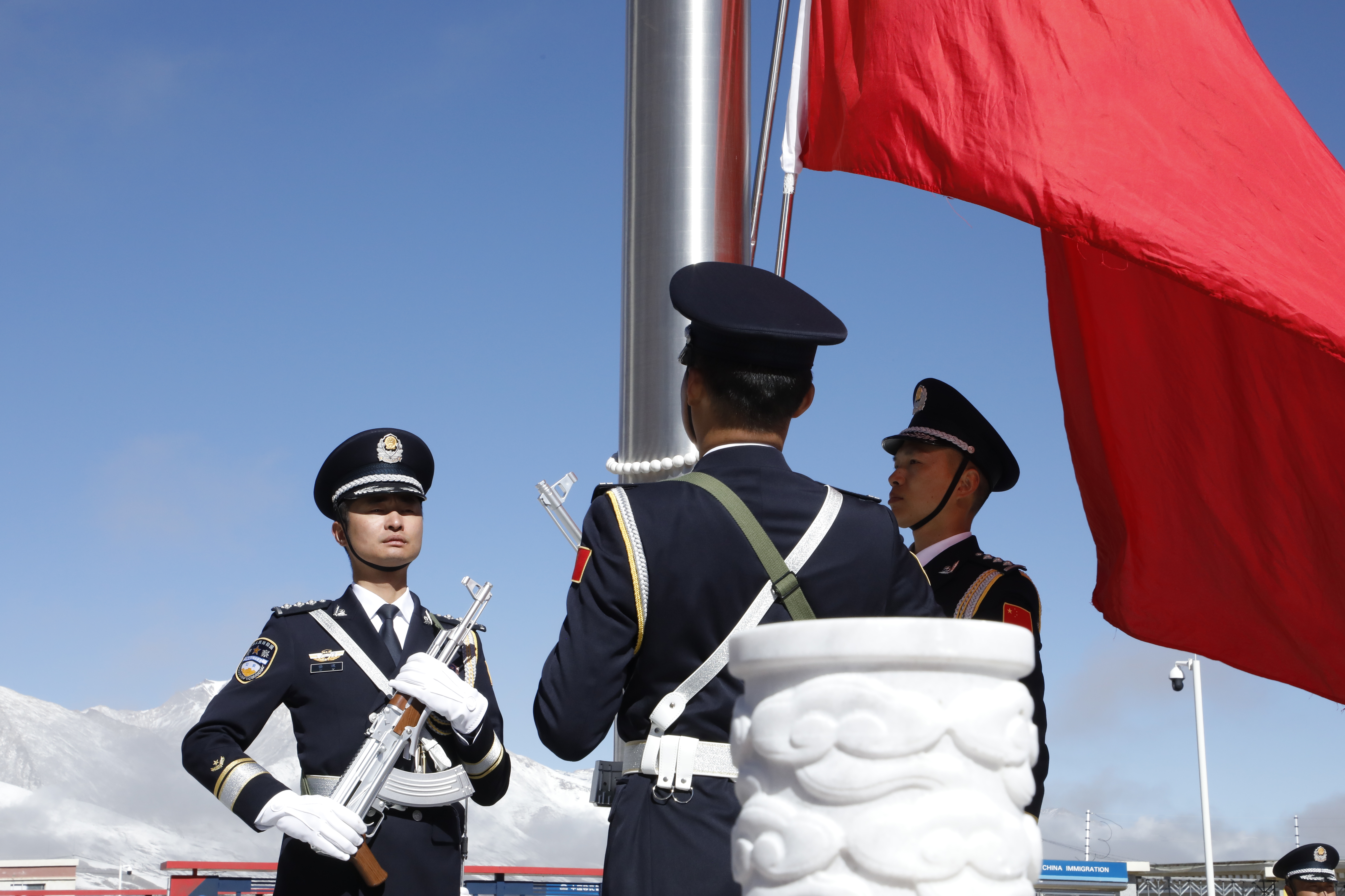 假如国旗有海拔……