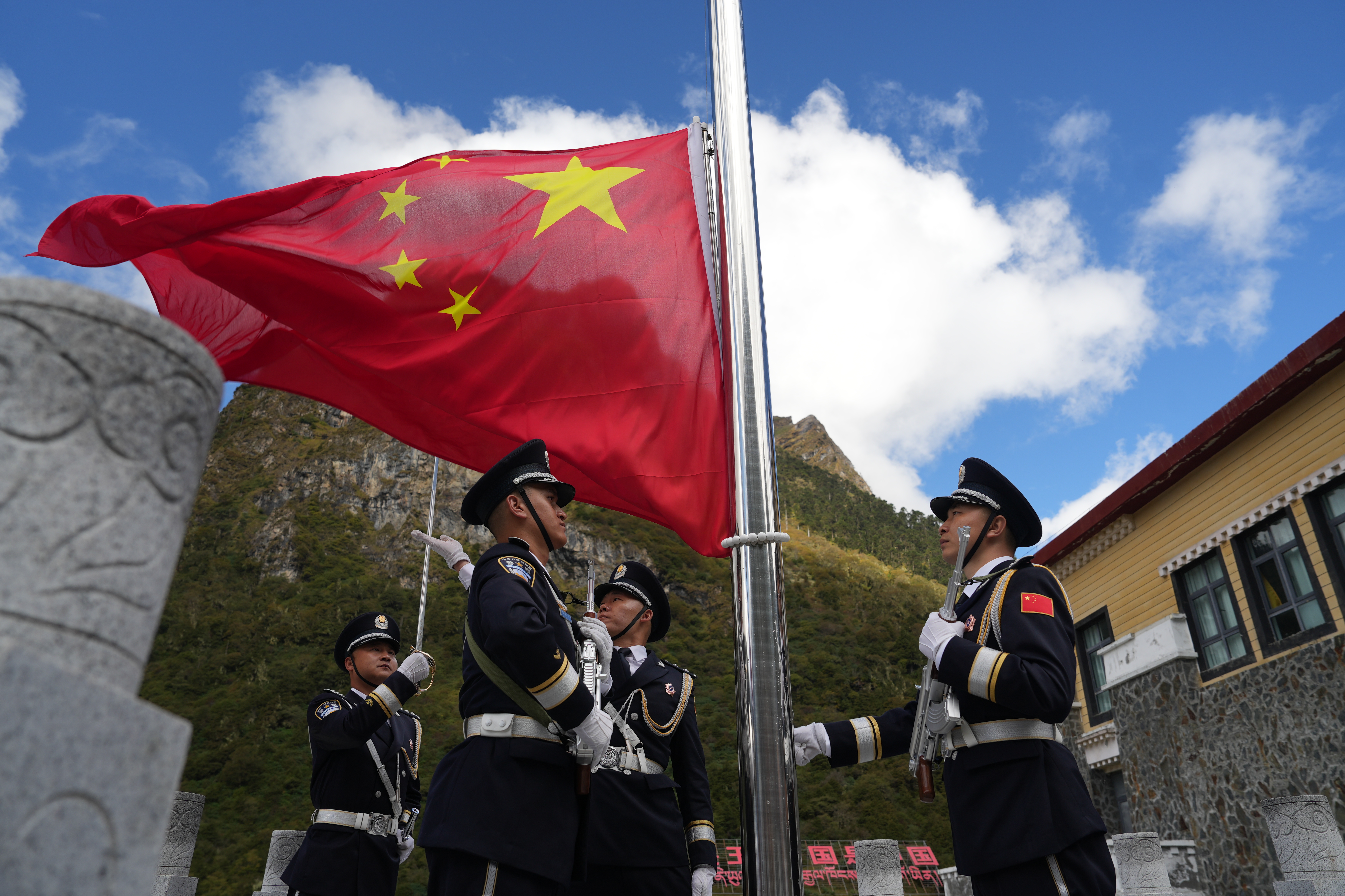 假如国旗有海拔……